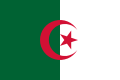 Flag of Algeria.