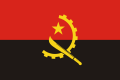 Flag of Angola.