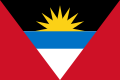 Flag of Antigua and Barbuda.