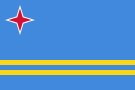 Flag of Aruba.