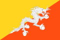 Flag of Bhutan.