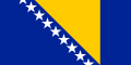 Flag of Bosnia and Herzegovina.