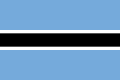 Flag of Botswana.