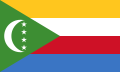 Flag of Comoros.