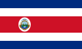 Flag of Costa Rica.