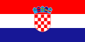 Flag of Croatia.