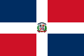 Flag of Dominican Republic.