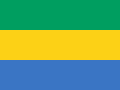 Flag of Gabon.