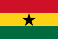 Flag of Ghana.