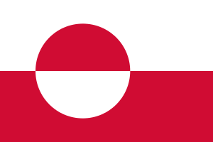 Flag of Greenland.