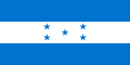 Flag of Honduras.