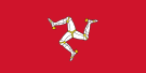 Flag of Isle of Man.