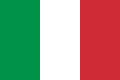 Flag of Italy.