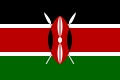 Flag of Kenya.