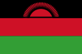 Flag of Malawi.