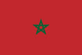 Flag of Morocco.