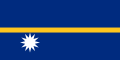 Flag of Nauru.