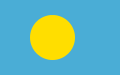 Flag of Palau.