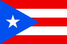 Flag of Puerto Rico.