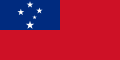 Flag of Samoa.