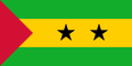 Flag of Sao Tome and Principe.