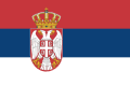 Flag of Serbia.