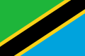 Flag of Tanzania.