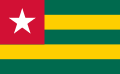 Flag of Togo.