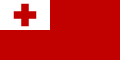 Flag of Tonga.