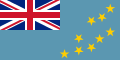 Flag of Tuvalu.