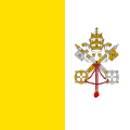 Flag of Vatican.