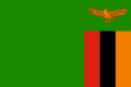 Flag of Zambia.