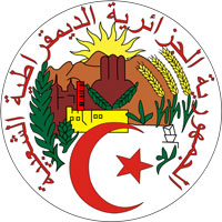 Coat of arms of Algeria.