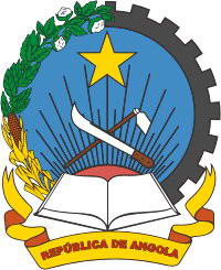 Coat of arms of Angola.