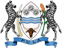 Coat of arms of Botswana.