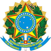 Coat of arms of Brazil.