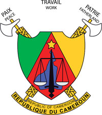 Coat of arms of Cameroon.