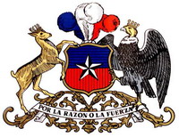 Coat of arms of Chile.