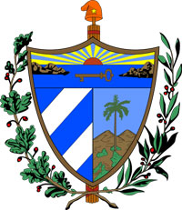 Coat of arms of Cuba.