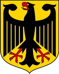 Coat of arms of Germany.