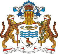 Coat of arms of Guyana.