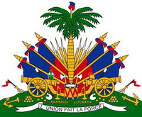 Coat of arms of Haiti.