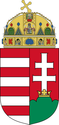 Coat of arms of Hungary.