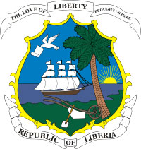 Coat of arms of Liberia.