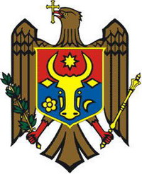 Coat of arms of Moldova.