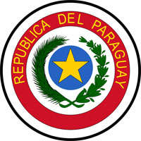 Coat of arms of Paraguay.