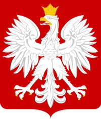 Coat of arms of Poland.