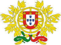 Coat of arms of Portugal.