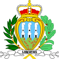 Coat of arms of San Marino.