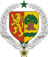 Coat of arms of Senegal.